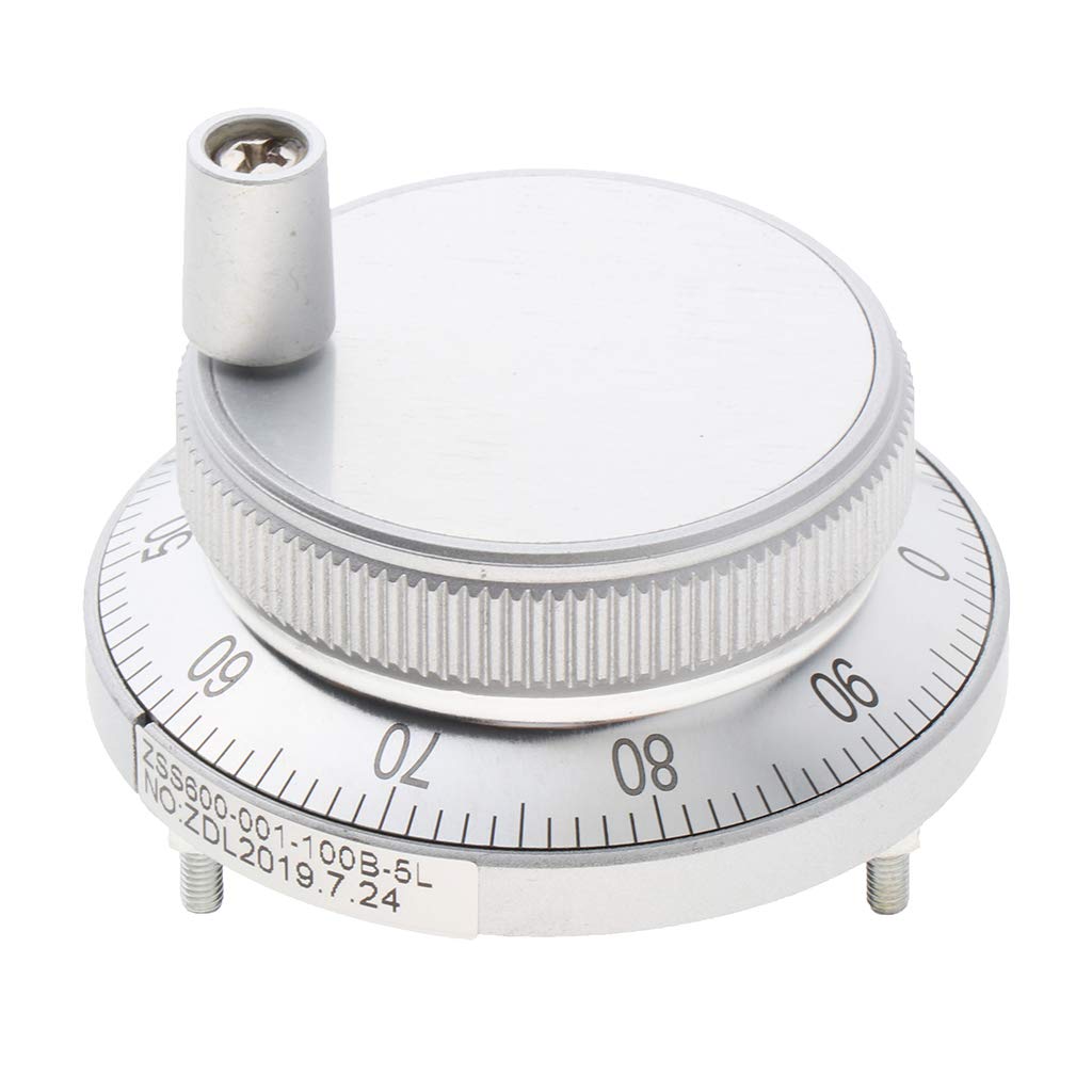 VMS INDIA Hand Wheel Pulse Encoder For CNC System 60mm 5V 100